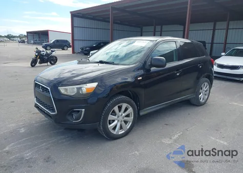 2014 Mitsubishi Outlander Sport Es z USA, uszkodzony, nr VIN 4A4AP3AU4EE021133